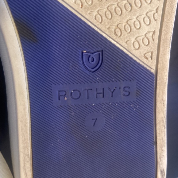 Rothy’s The Sneakers Black Knit Size 7 - Picture 14 of 15